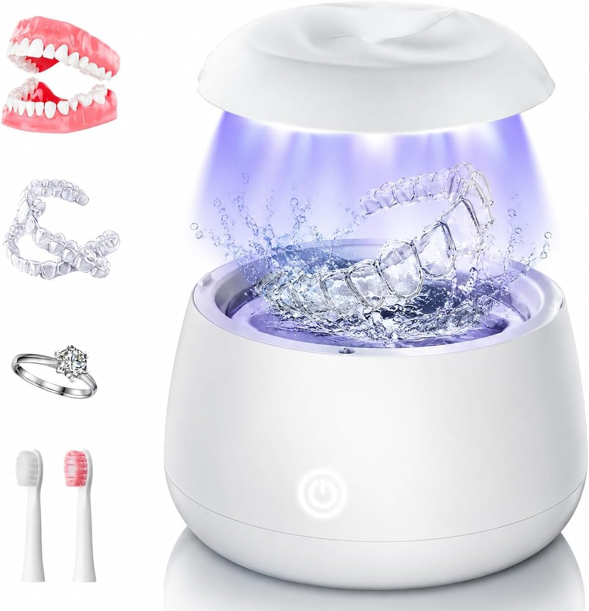 Kottova Ultrasonic Retainer Cleaner Machine 48kHz with UV Sterilization